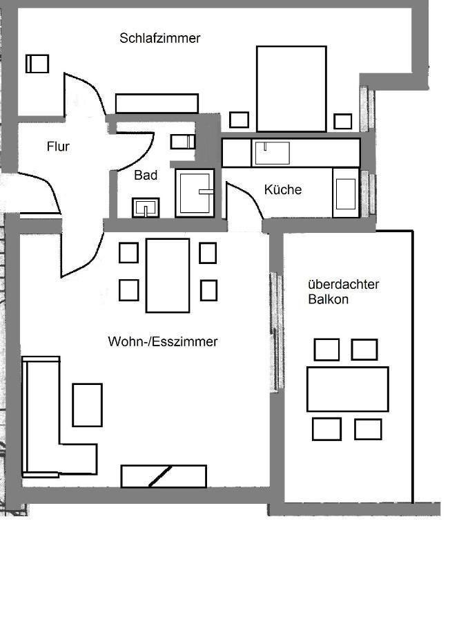 ווינטרברג Ferienwohnung Frieda Mit Ueberdachtem Balkon מראה חיצוני תמונה
